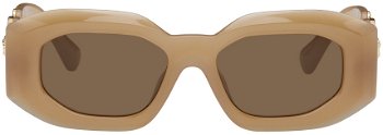 Versace Tan Maxi Medusa Biggie Sunglasses 0VE4425U 8056262010662