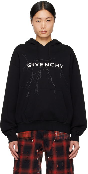 Givenchy Graphic Hoodie BMJ0LA3YJ9001