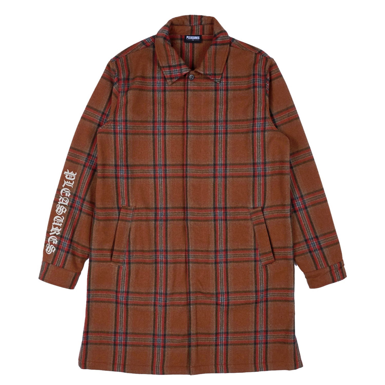 Soul Plaid Trench Coat