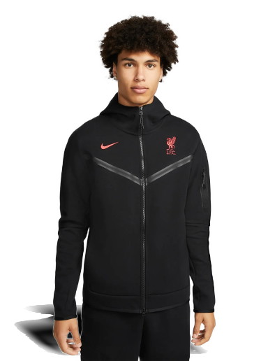 Liverpool F.C. Away Tech Fleece Windrunner Full-Zip Hoodie