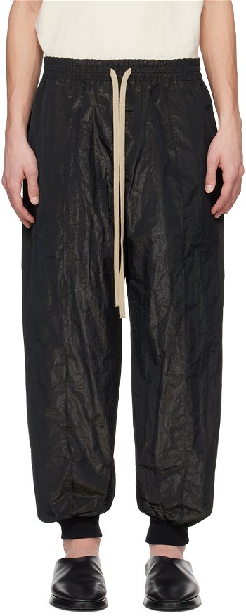Fear of God Black Pintuck Track Pants FG840-371WRP