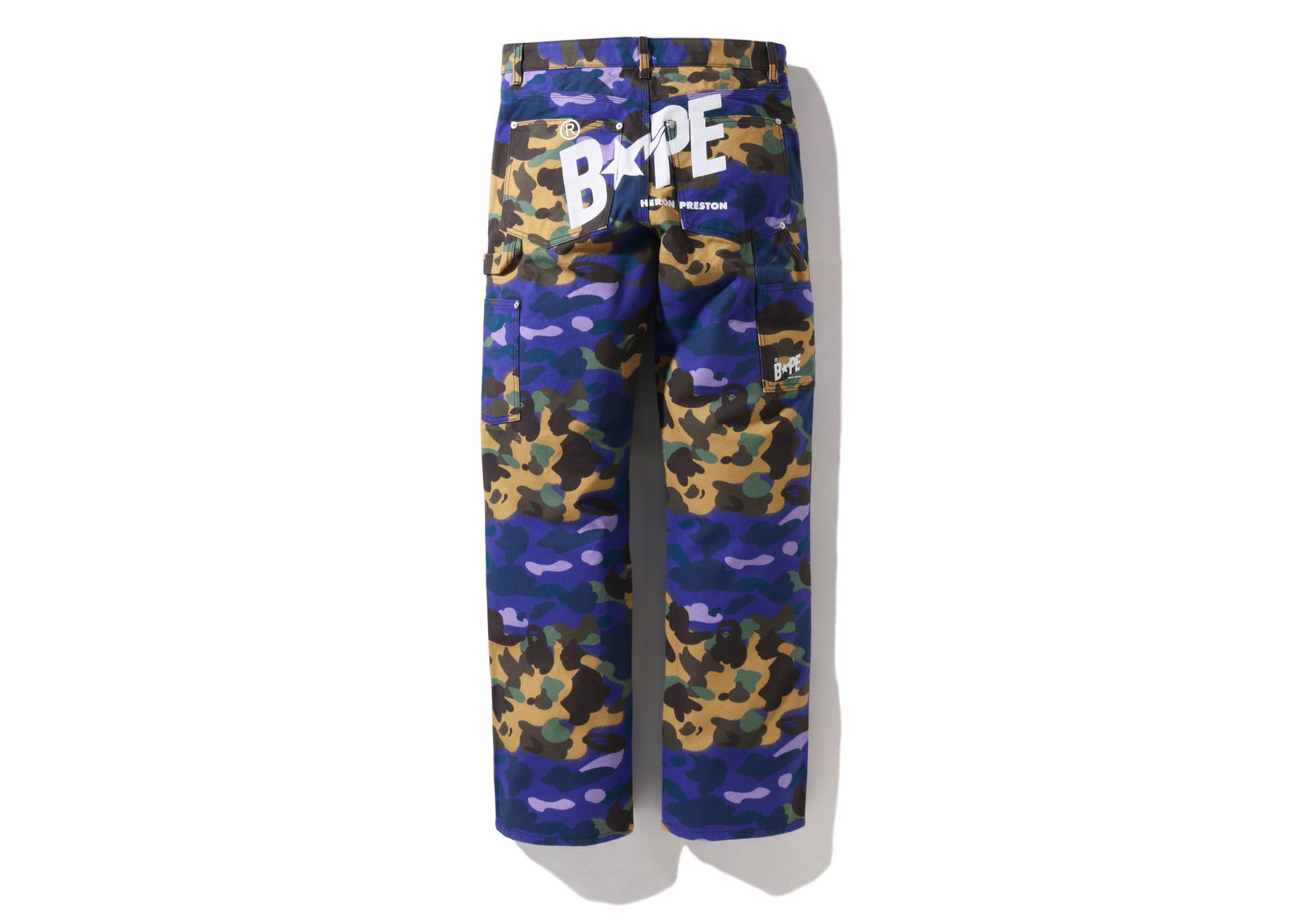 Sweatpants BAPE Heron Preston x Mix 1st Camo Duck Painter Pants