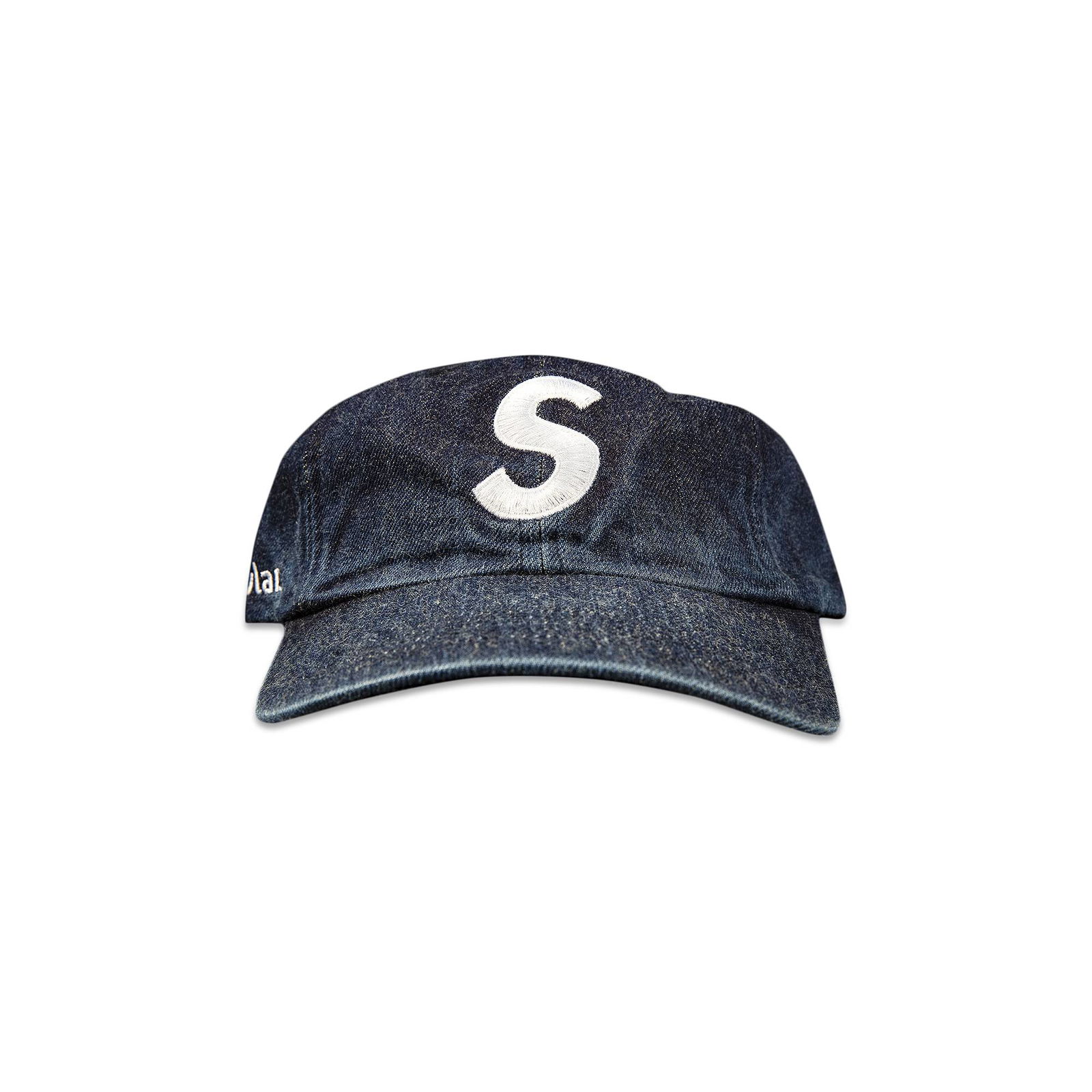 Cap Supreme x Kevlar Denim S Logo 6-Panel SS22H38 INDIGO | FLEXDOG