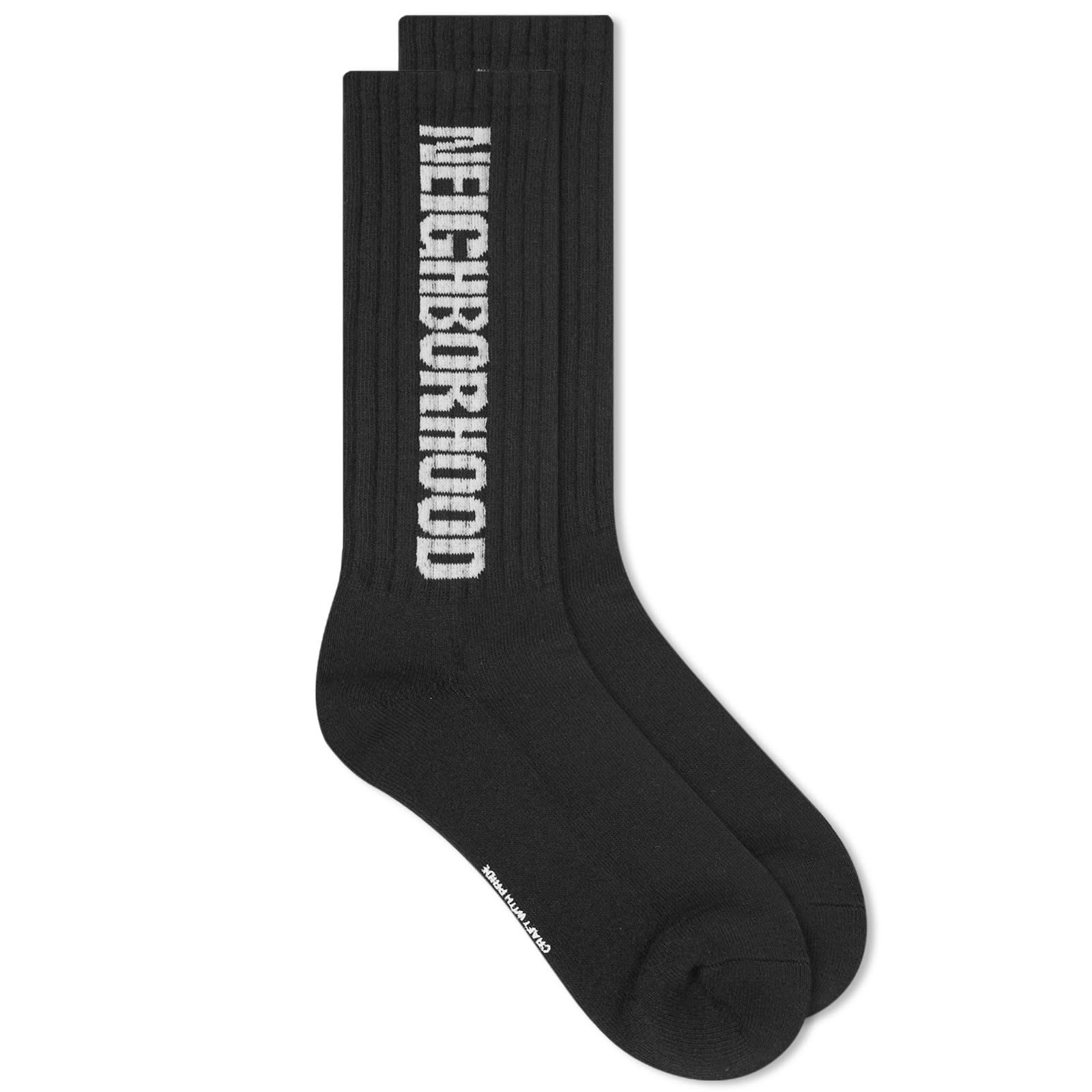 超ポイント祭?期間限定】 23SS NEIGHBORHOOD CI LOGO SOCKS WHITE