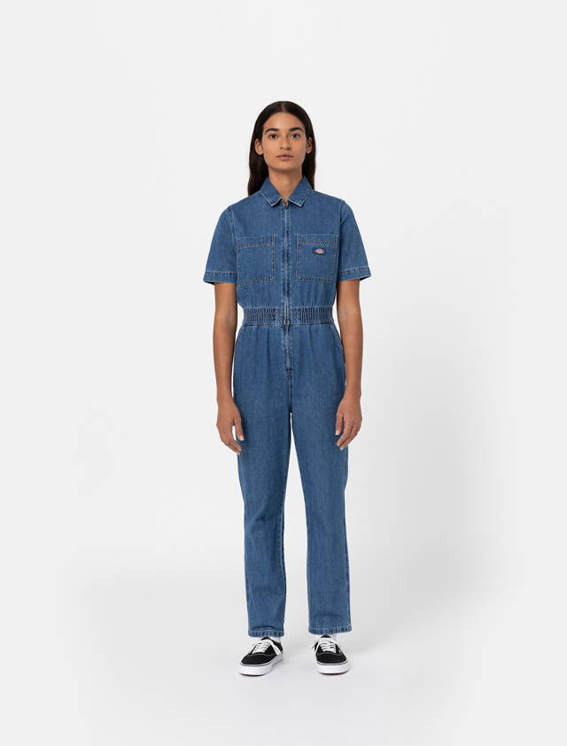 Trousers Dickies Houston Denim Coveralls 0A4YK1 | FLEXDOG