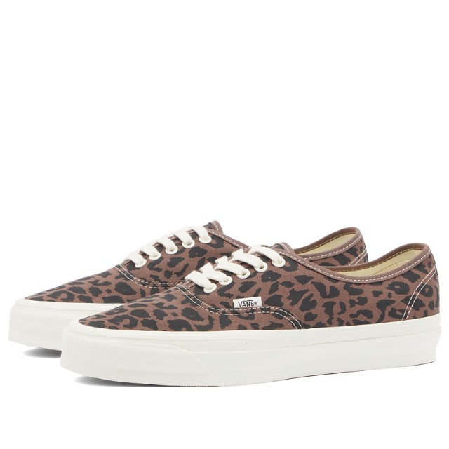 Men's Authentic Reissue 44 Sneakers in Lx Canvas Leopard, Size UK 10 | END. Clothing