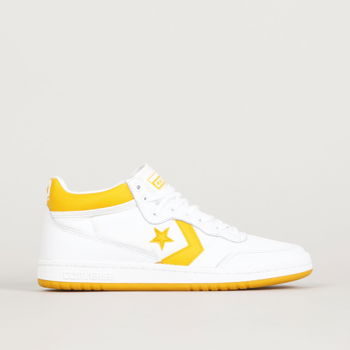 Converse Fastbreak Pro Mid "White Light Yellow" A08687C