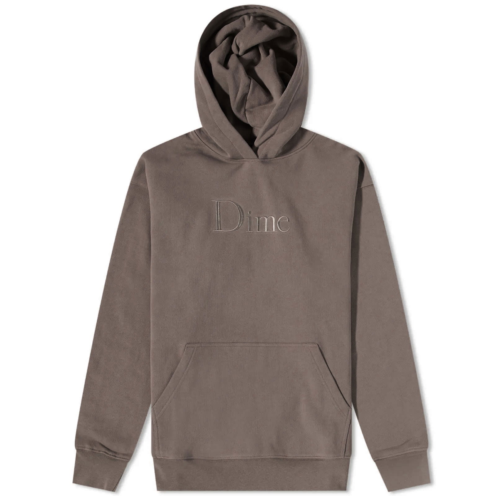 Sweatshirt Dime Classic Logo Hoody Driftwood DIMESU2312DRI | FLEXDOG