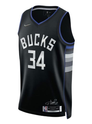 Giannis Antetokounmpo Milwaukee Bucks 2022-23 Statement Jersey – Jersey  Elites