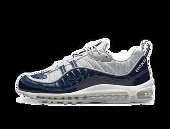 Nike X Supreme Air Max 98 Navy Sneakers - Black for Men