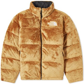 The North Face Versa Velour Nuptse Jacket "Almond Butter" NF0A84F7I0J