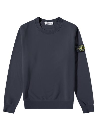 Sweater Stone Island Soft Cotton Crew Neck Knit Black 1015540B2 