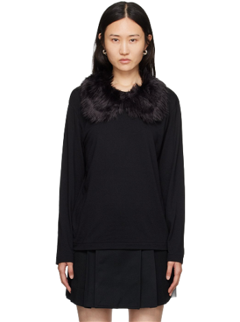 Comme des Garçons Faux-Fur Collar Sweater GL-T023-051