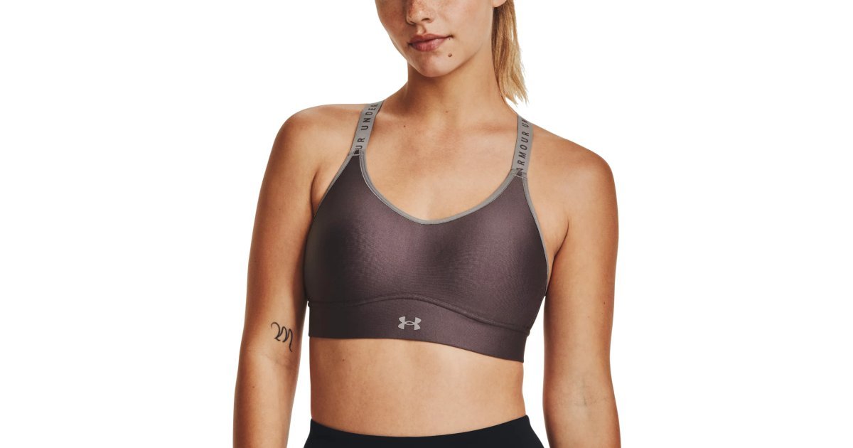 Under Armour Womens Seamless Low Long HTR Bra : : Clothing, Shoes  & Accessories