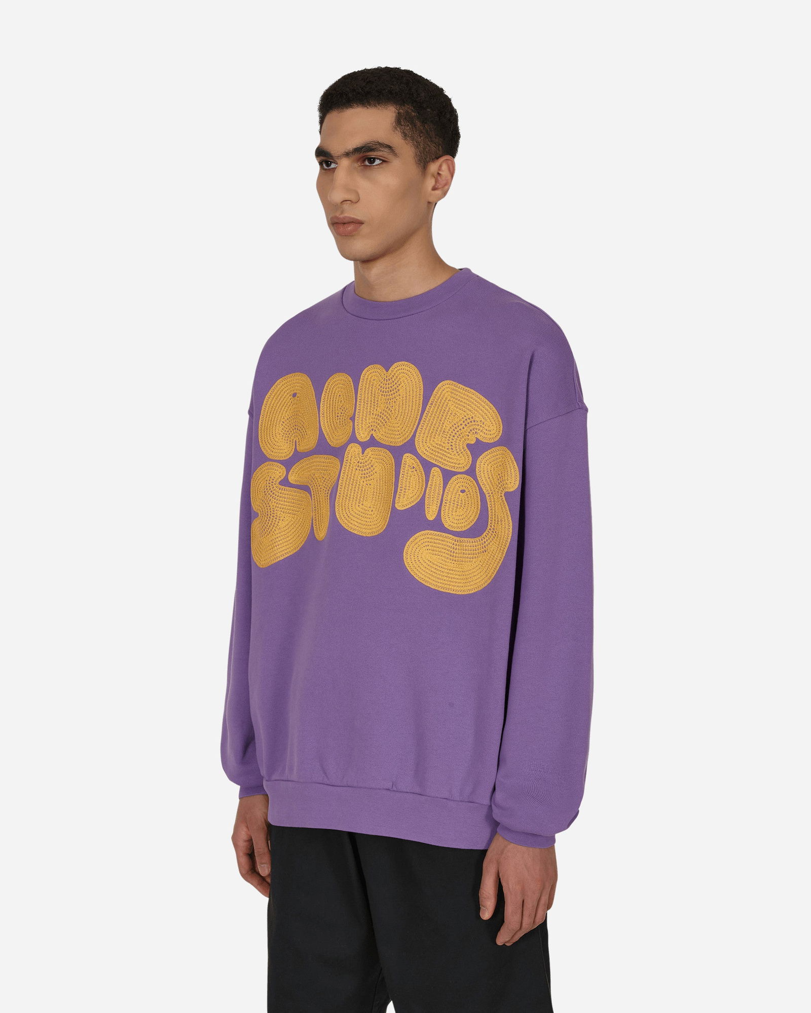 Sweatshirt Acne Studios Fyre Bubble Logo Crew Sweat BI0172-ADI