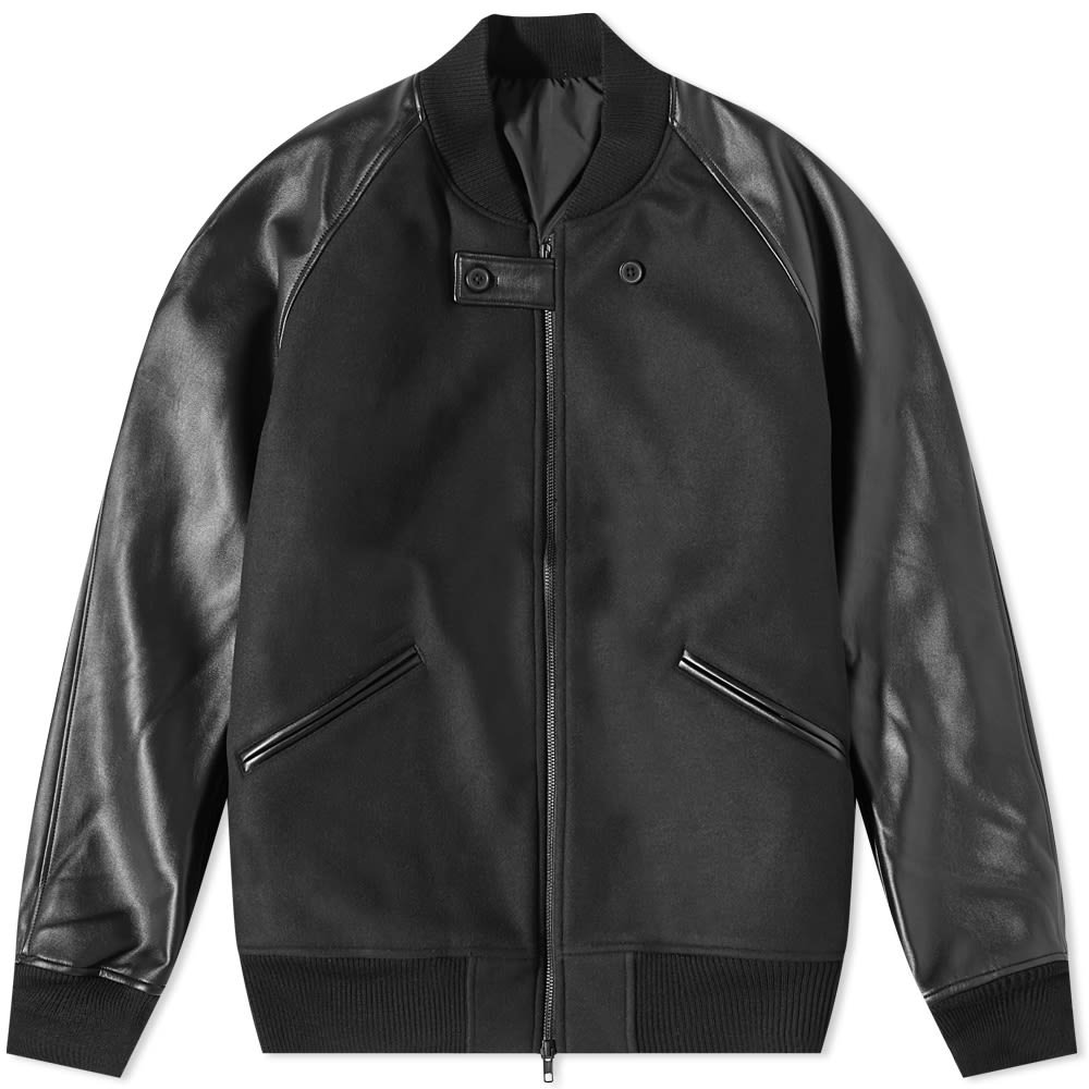 Bomber jacket Y-3 Classic Varsity Jacket Black HN4327 | FLEXDOG