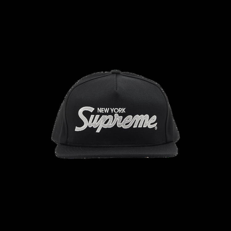 Cap Supreme Classic Team 5-Panel FW22H139 BLACK | FLEXDOG