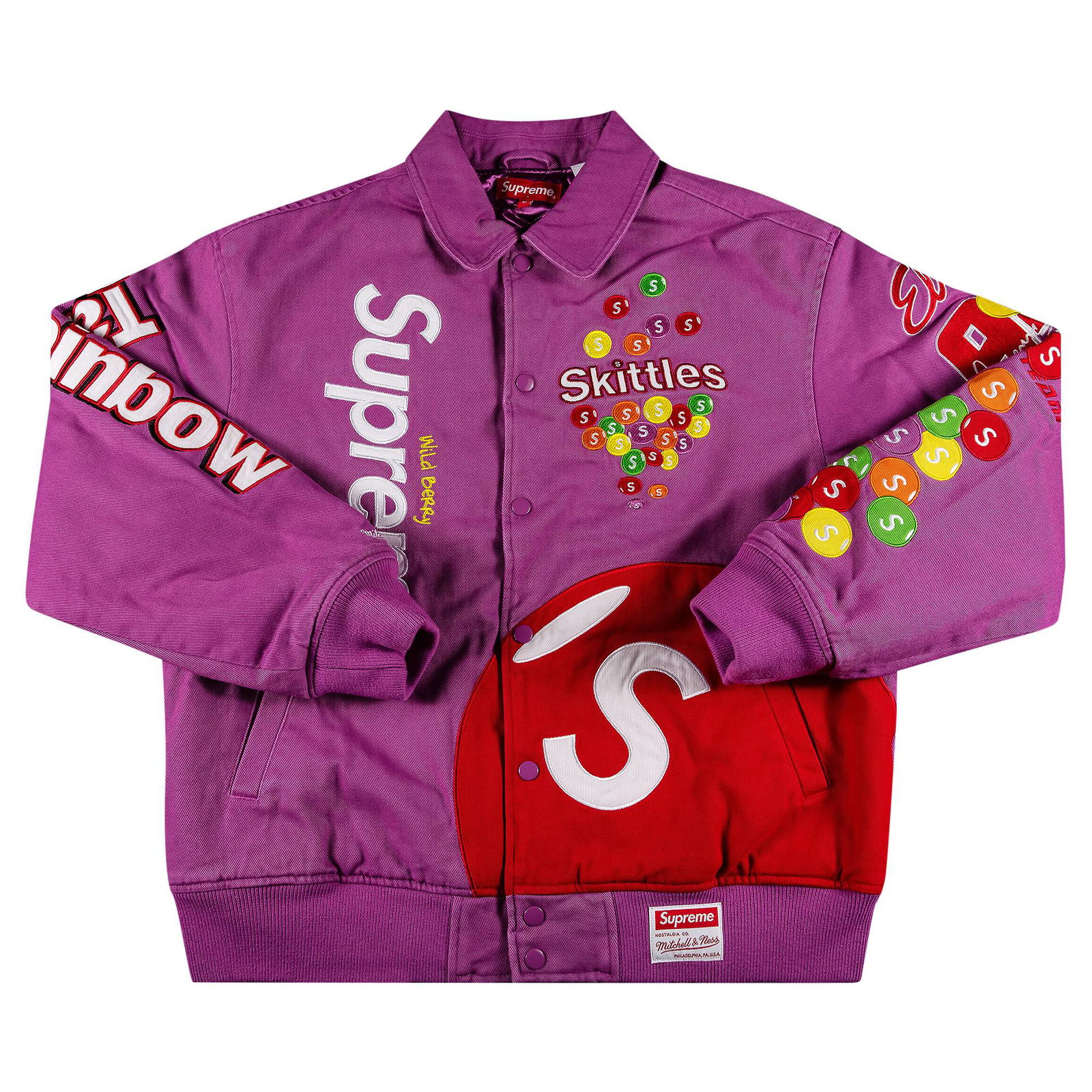 Supreme mitchell&ness varsity jacket 卸価格で販売 メンズ | bca.edu.gr