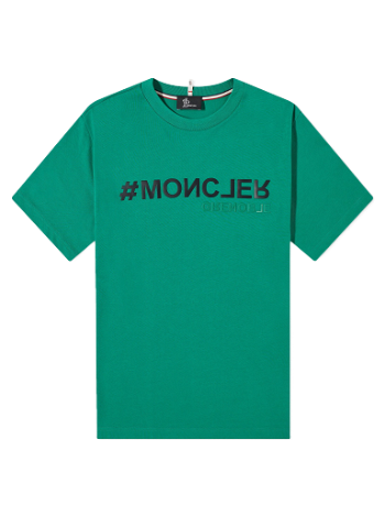 Moncler Grenoble Short Sleeve T-Shirt Green 8C000-05-83927-847