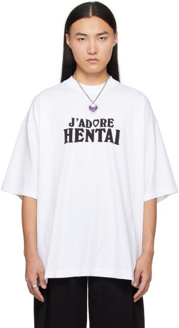 VETEMENTS 'J'adore Hentai' T-Shirt UE64TR260W