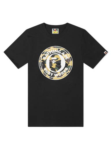 T-shirt BAPE A Bathing Ape Block Check Busy Works Tee