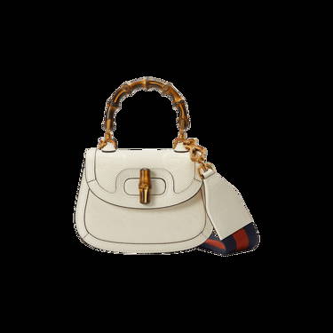Gucci Bamboo 1947 jumbo GG small top handle bag