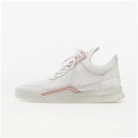 Low Top Ghost Rubberized "White / Pink"