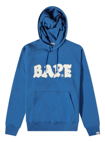 BAPE Relaxed Fit Pullover Hoody 001PPI801001M-BLU