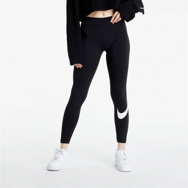 Nike Sportswear Essential Women's Mid-Rise Swoosh Leggings. Nike PT