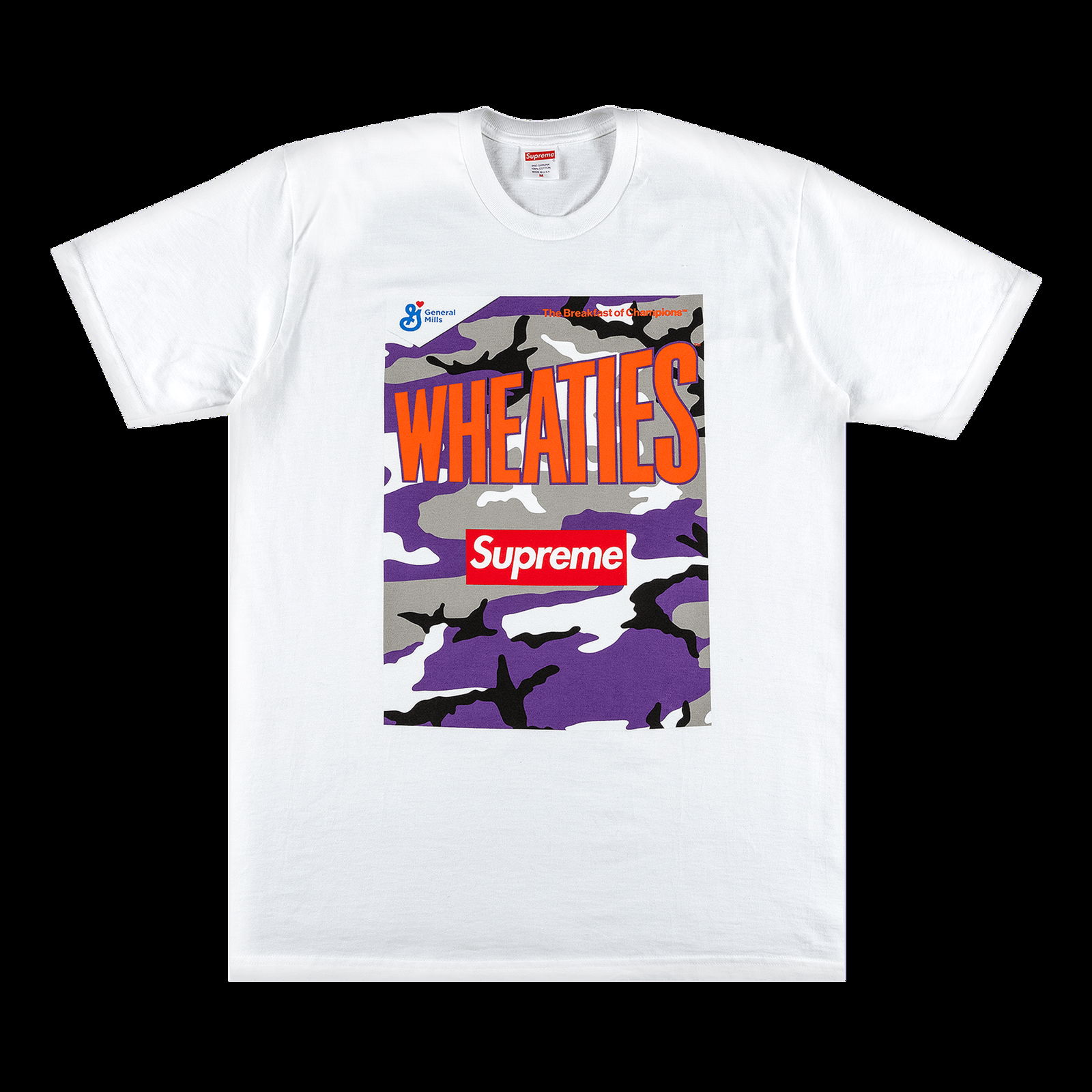 T-shirt Supreme Wheaties x Tee SS21T44 WHITE | FLEXDOG