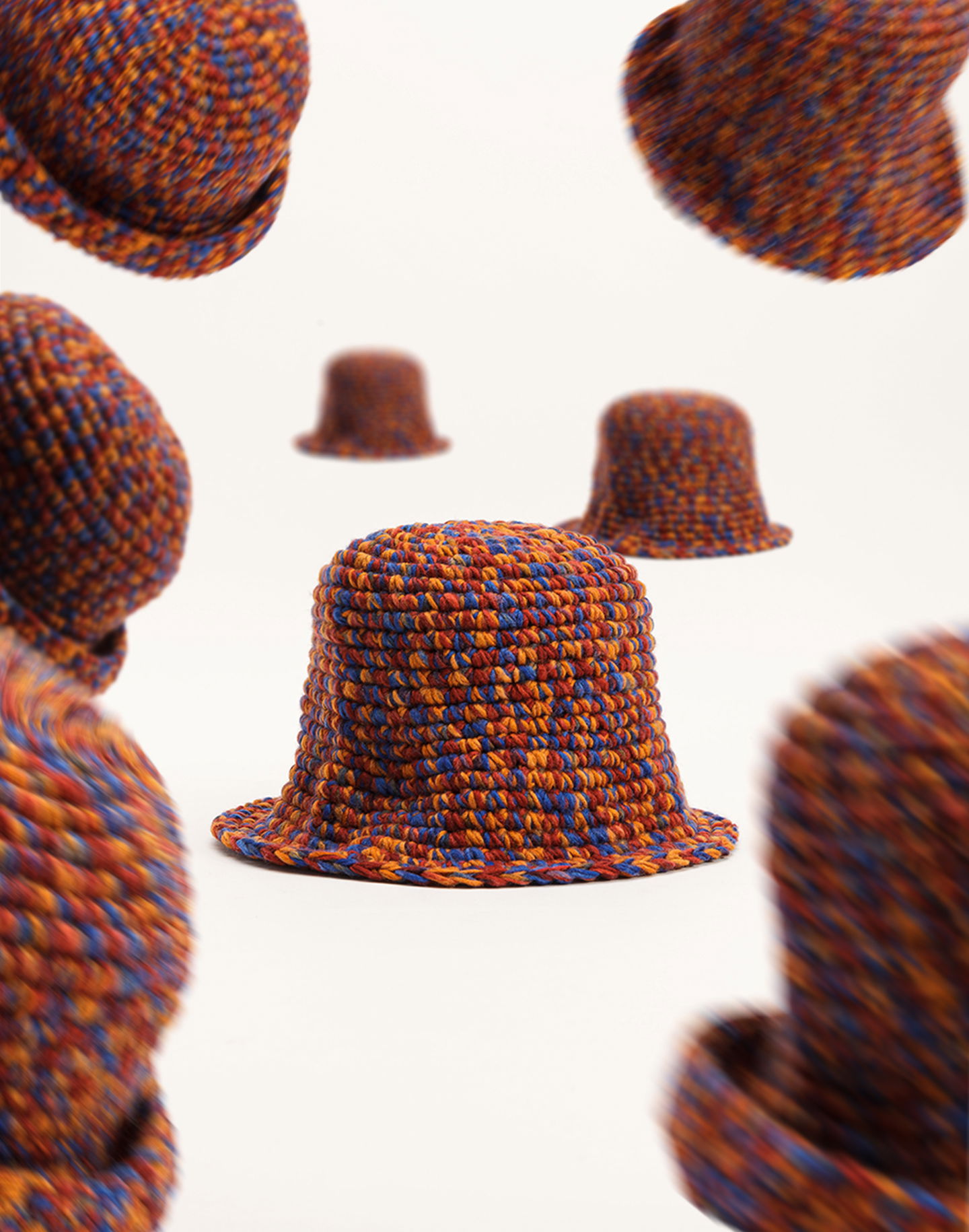 Hat Stüssy Melange Yarn Knit Bucket Hat 1321108 | FLEXDOG