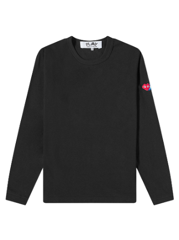 Comme des Garçons Long Sleeve Invader T-Shirt Black P1T330-1
