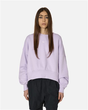 Nike Phoenix Fleece Crewneck Sweatshirt Violet Mist DQ5761-511