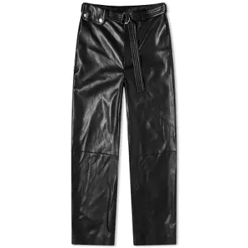 Nanushka Sanna Leather Look Trousers NW24RSPA02299