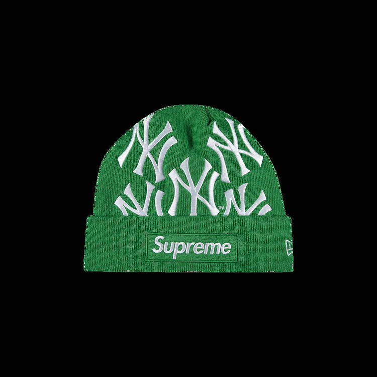 Beanie Supreme New York Yankees x New Era Box Logo Beanie FW21BN7