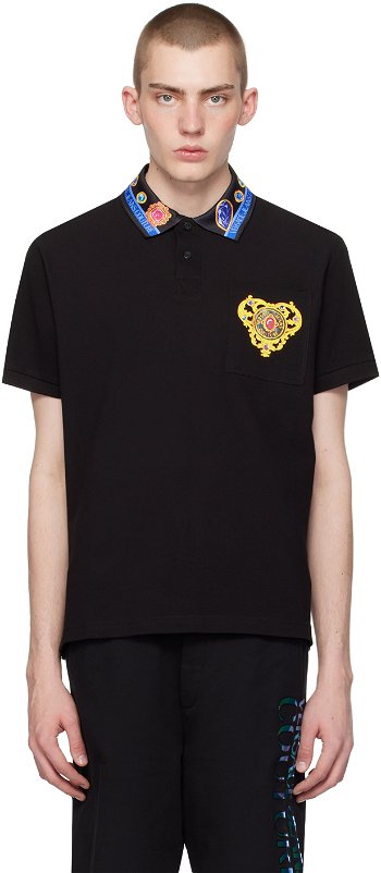 Versace Jeans Couture Black Heart Couture Polo E76GAGT11_ECJ01T