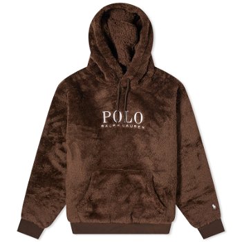 Polo by Ralph Lauren High Pile Fleece Hoodie "Dark Beech" 710929595001