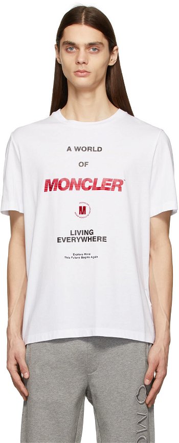 Moncler 'Living Everywhere' T-Shirt H10918C00024829H8