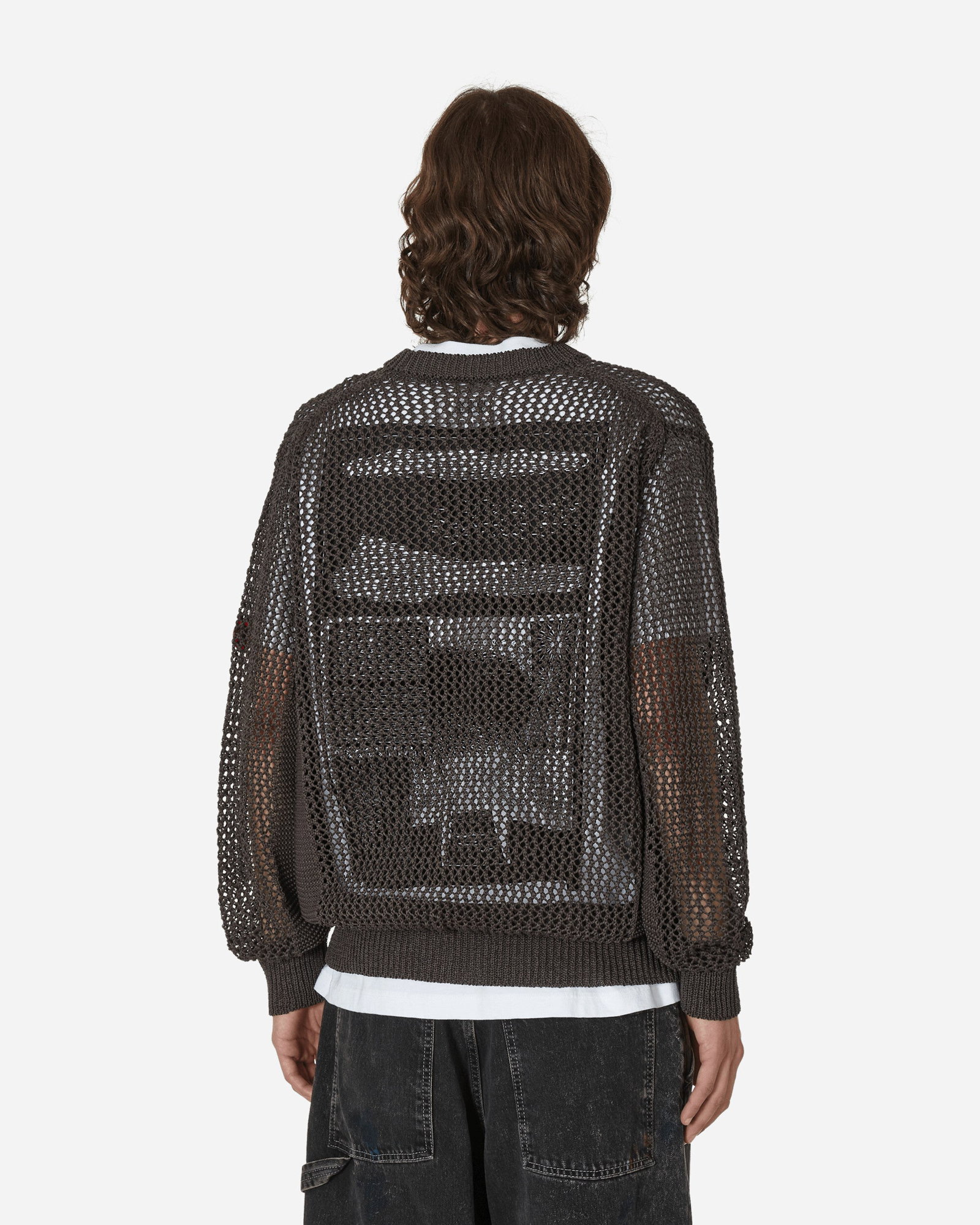 c.e cavempt side mesh loose waffle knit-
